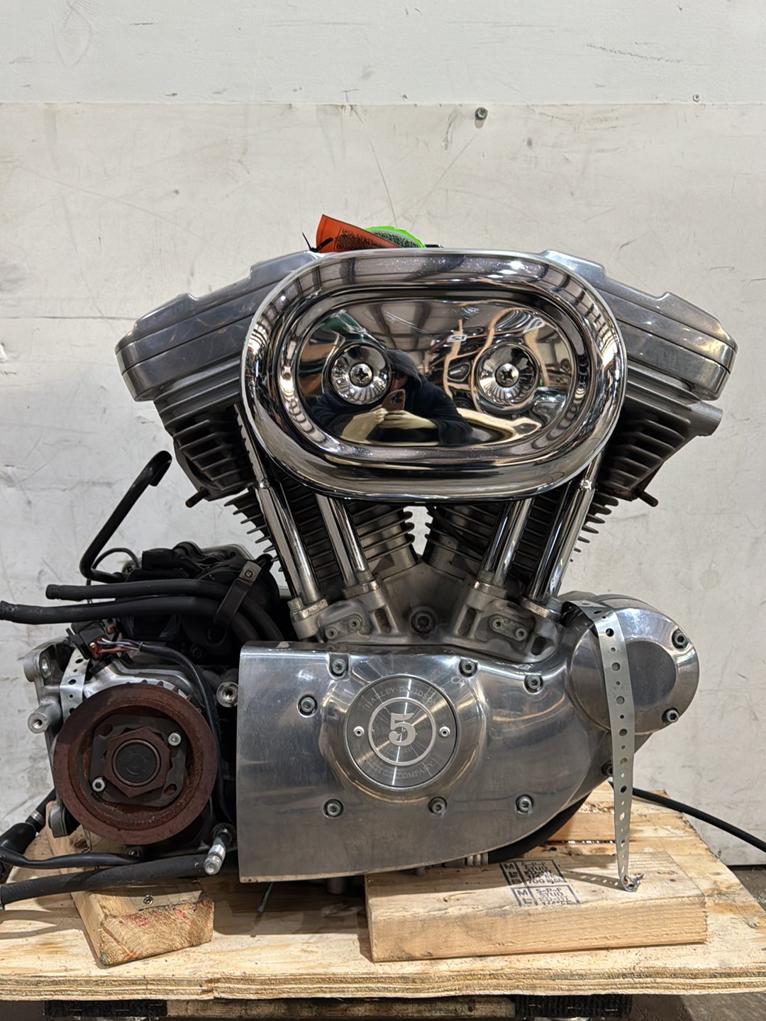 2002 Harley Sportster XL883 OEM CARB 883 Engine Motor Transmission 9K