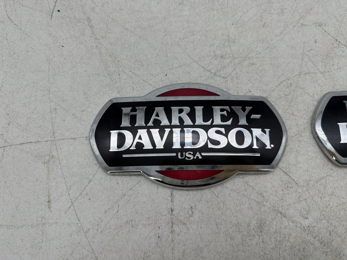 2013 Harley Electra Glide Touring FLHTCU OEM Fuel Tank Badges Trim Logo Sticker