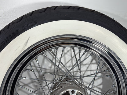 2008 Harley Softail Deluxe FLSTN OEM Front Rear Wheel Rim Tire Spoked