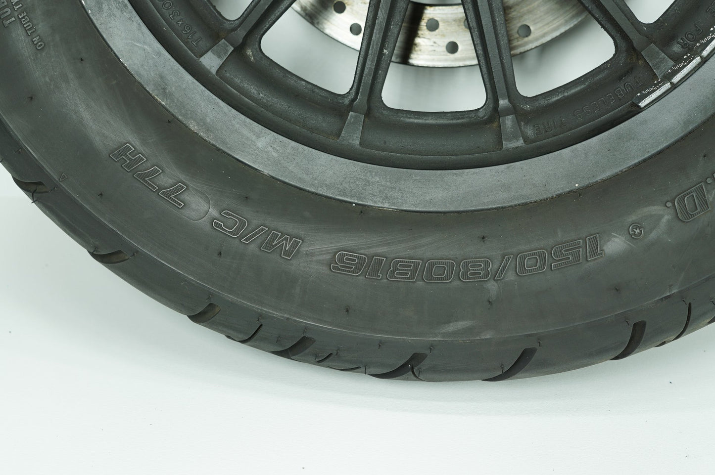 2004 - 2013 Harley-Davidson Sportster Base 883 Front & Rear Wheel Rim Tire  	43594-00A