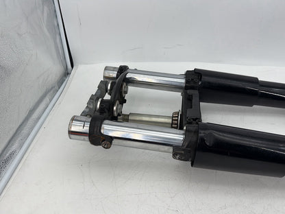 2015 Harley Touring FLHXS Street Glide OEM Front Triple Tree Set & LH RH Fork Legs Sliders