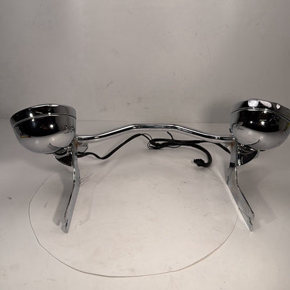 1984 - 1998 Harley-Davidson Touring Road King Police Front Turn Signal Indicators Aux Light Bar  	68712-94A