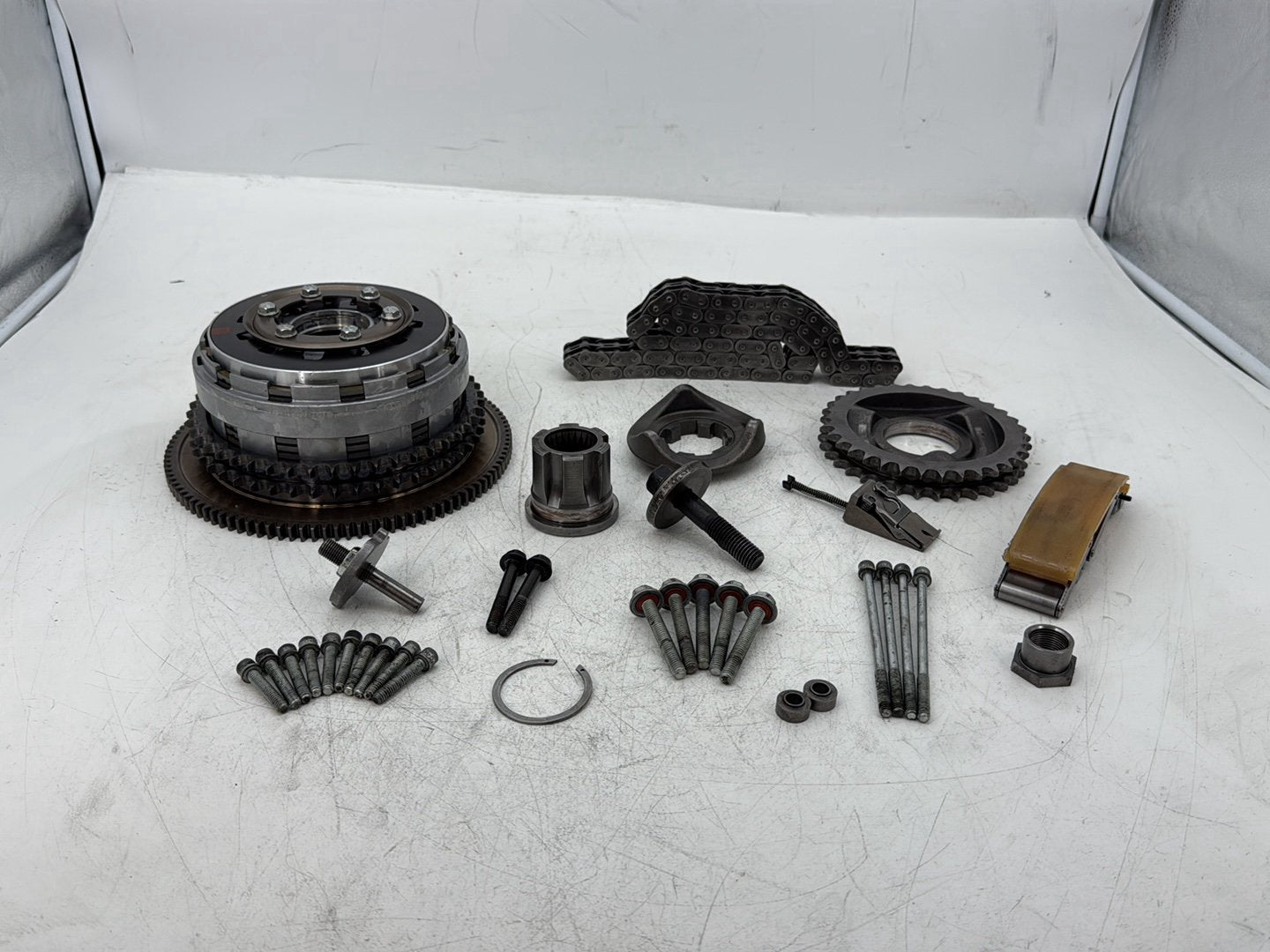 2008 Harley Electra Glide Touring Ultra FLHTCUI OEM Clutch Basket Chain Tensioner Kit