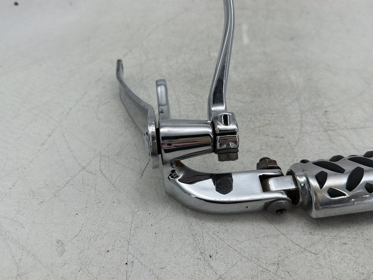 2008 Harley Dyna Fat Bob FXDF OEM Left Right Foot Brake Control Pegs