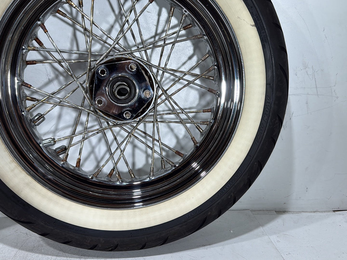 1990 Harley Electra Glide Touring Front Rear Wheel Rim Tire Spoked MT90B16 16"