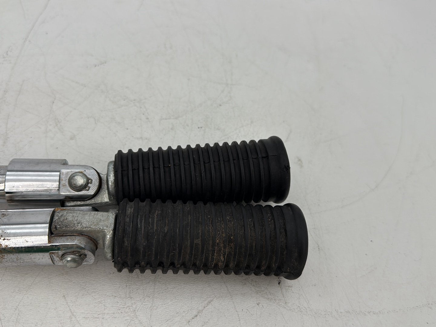 2006 Harley Sportster XL883C 883 Custom OEM Left & Right Driver Step Foot Rest Pegs