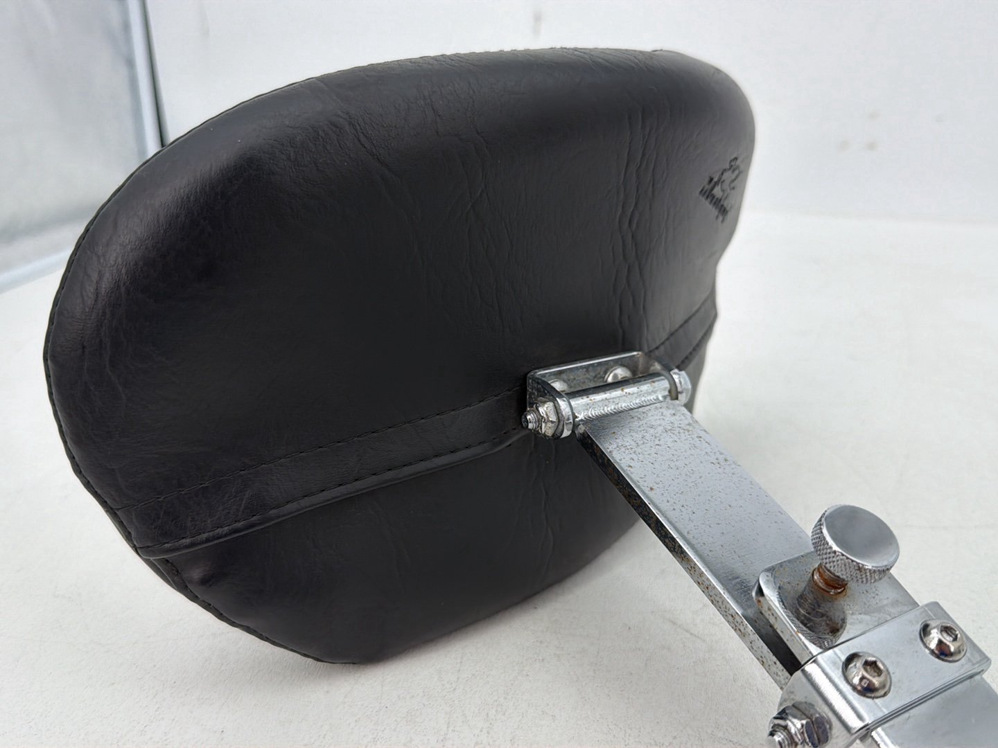 1986 - 1998 Harley-Davidson Softail Heritage Classic Rider Driver Backrest Adjustable Cushion Pad MUSTANG