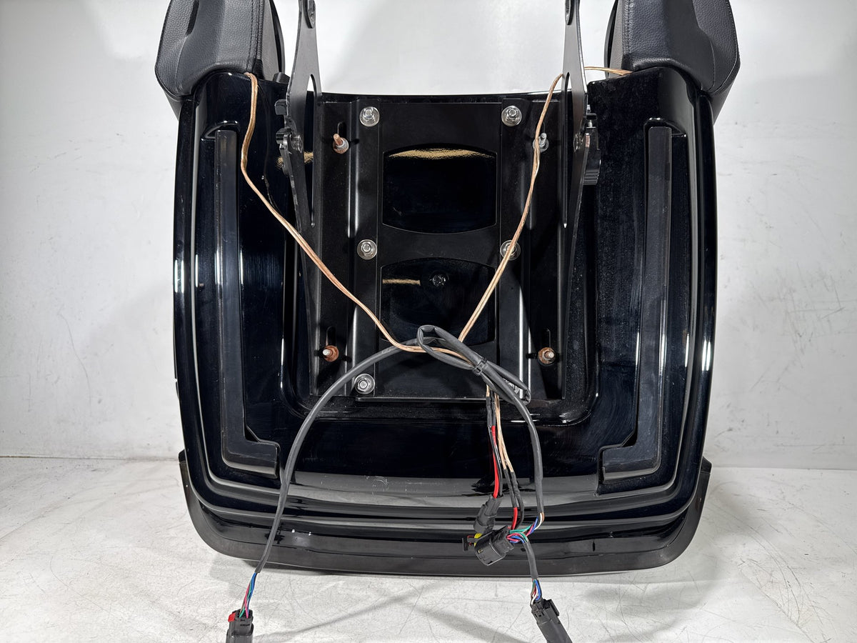 2014 Harley Touring FLHTK Electra Glide OEM Pass Backrest Tour Pak Luggage NOKey