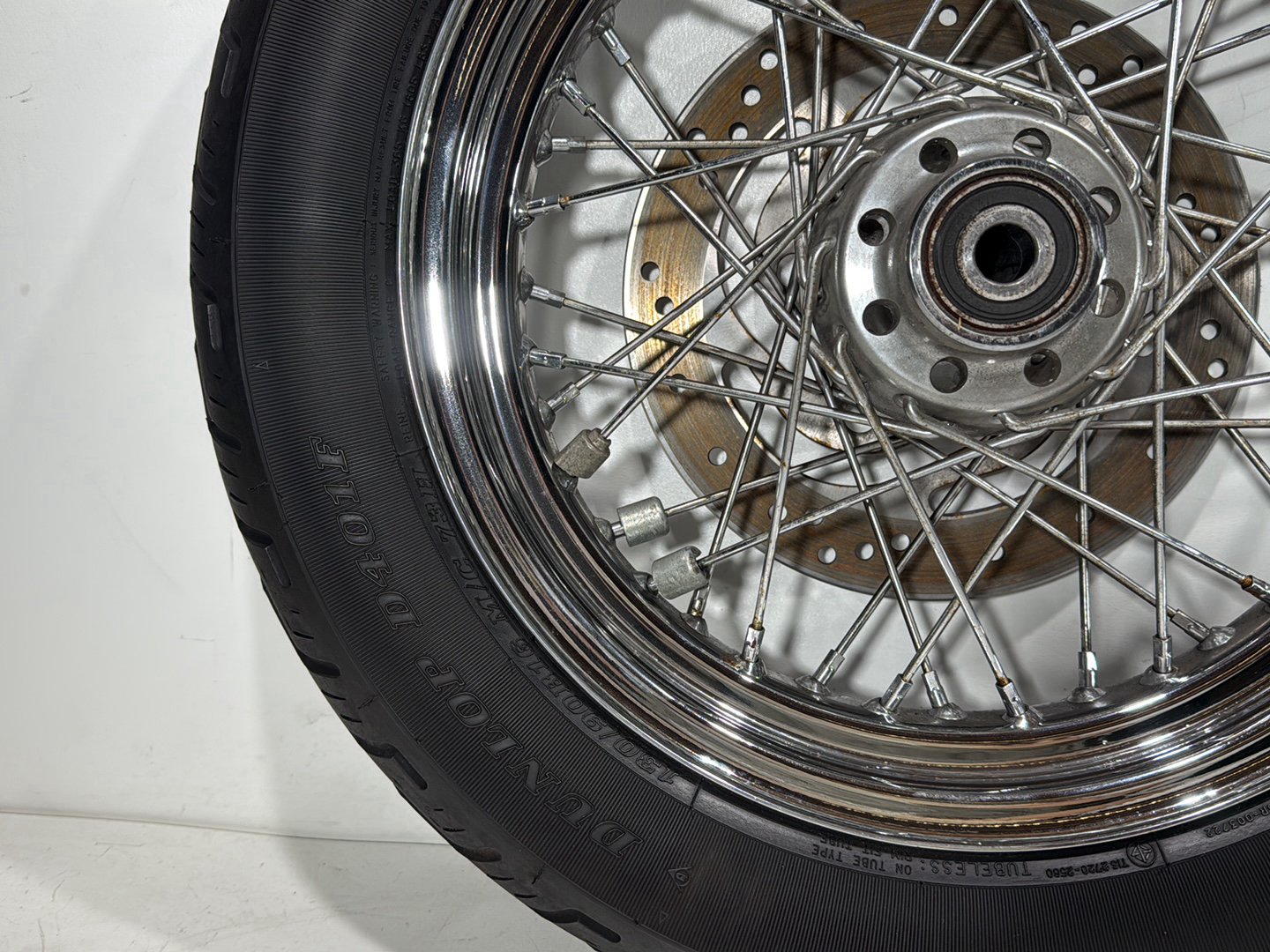 2005 Harley Heritage Softail Front Rear Wheel Rim Tire 130/90B16 150/80B16 16"