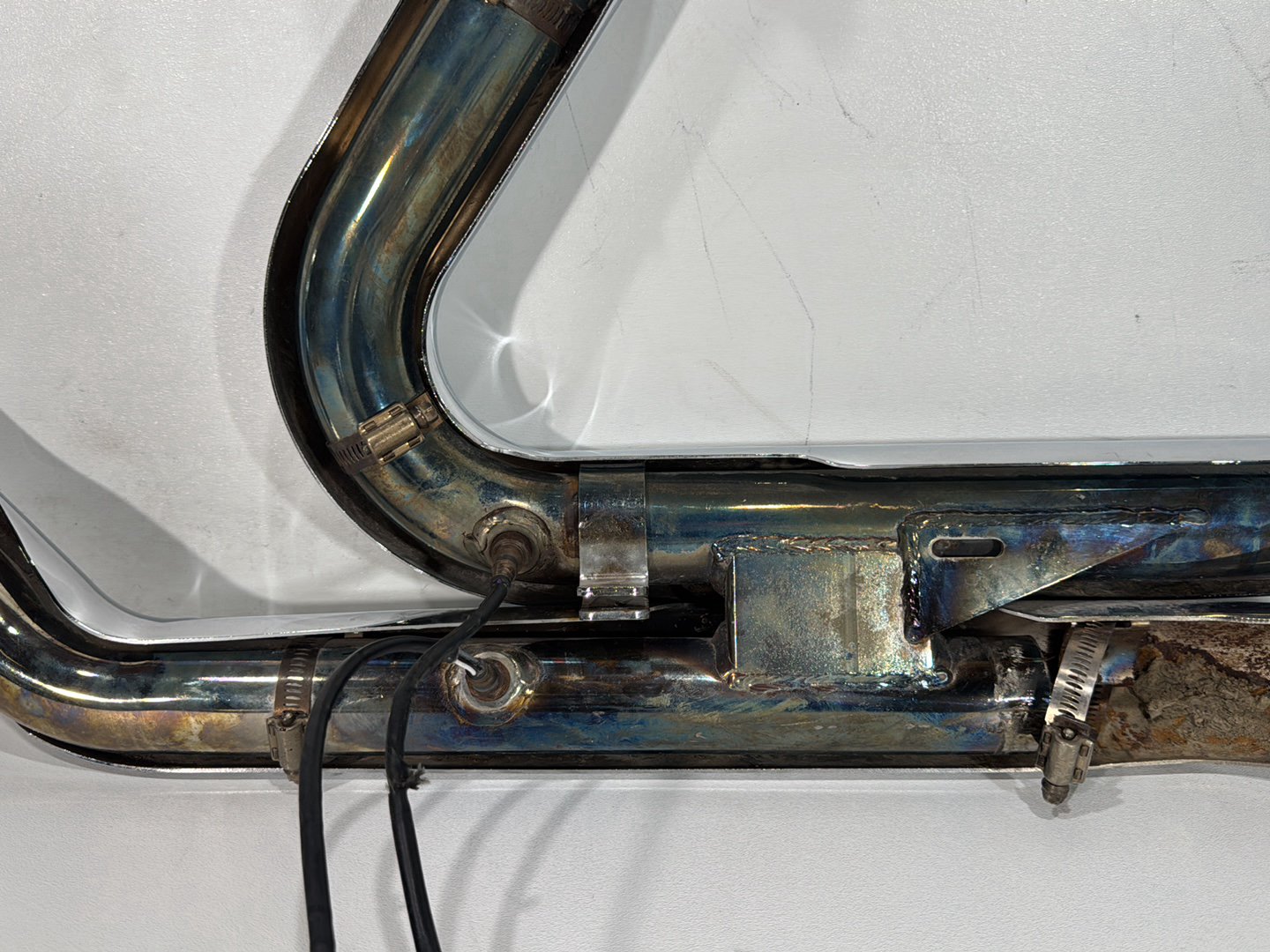 2014 Harley Electra Glide Touring CVO Screamin Eagle OEM Exhaust Header Pipes Muffler Vance & Hines