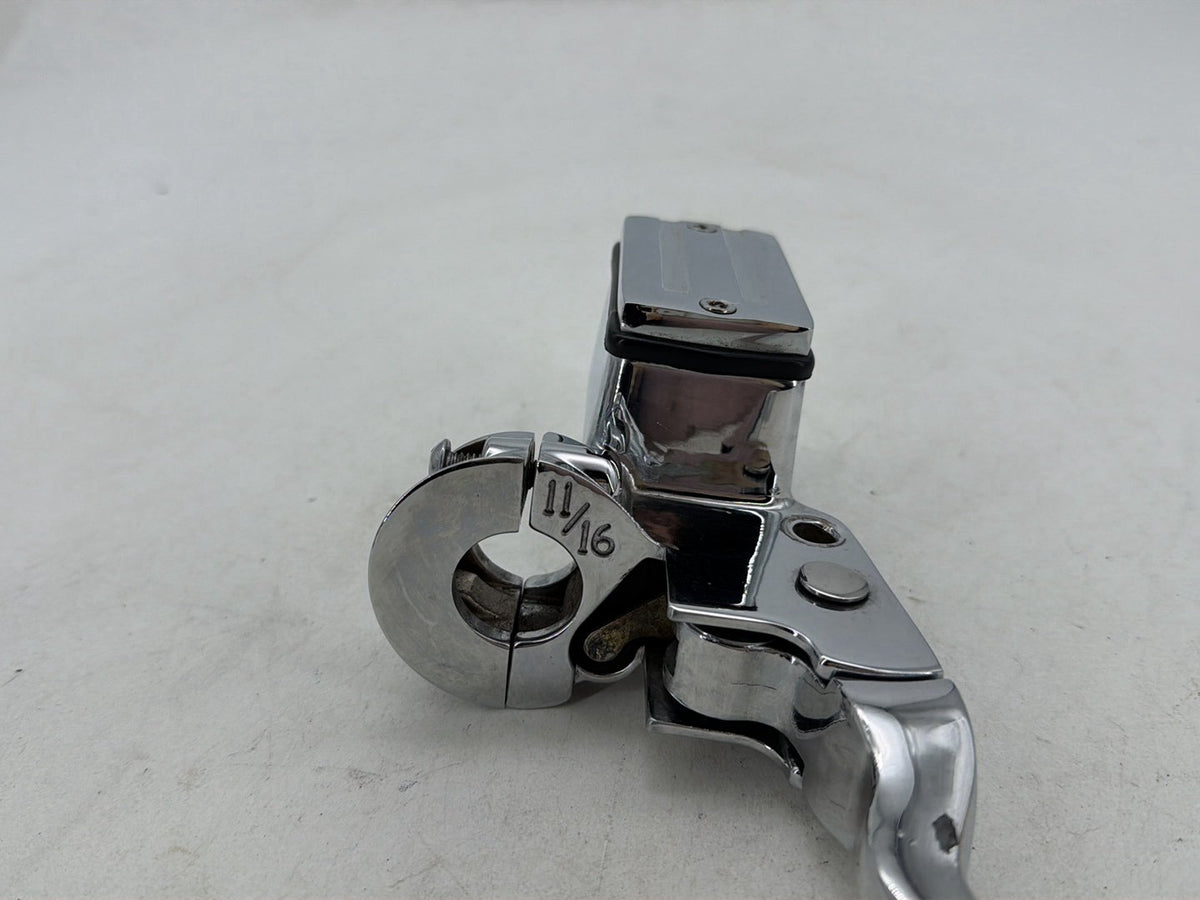 1990 Harley Electra Glide Touring Front Right Brake Lever Master Cylinder CHROME