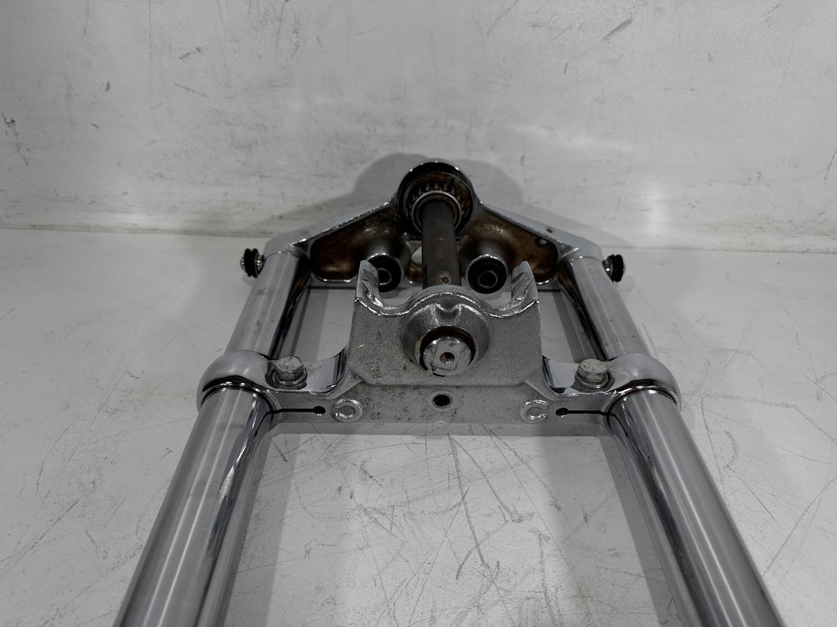 2001 Harley Softail Standard OEM Front Triple Tree Set & LH RH Fork Legs Sliders