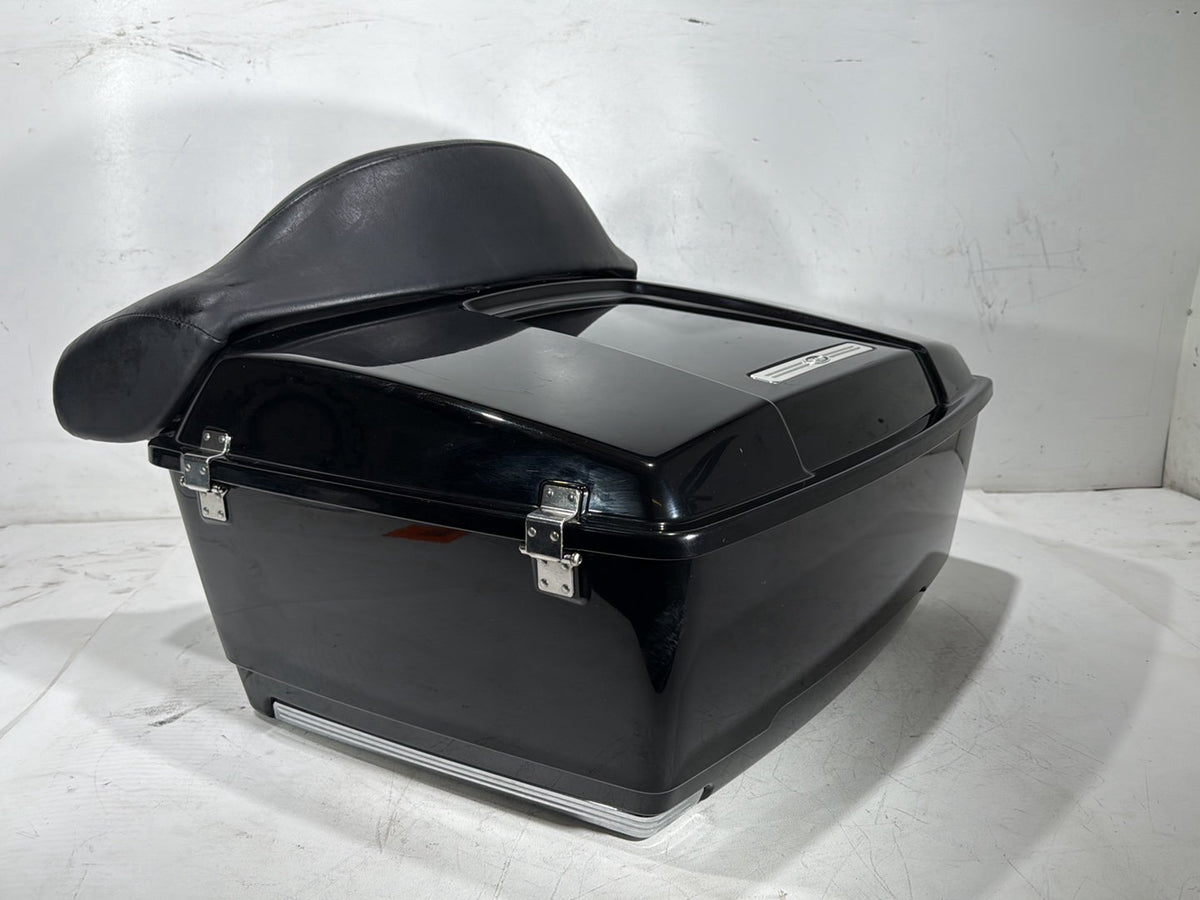 2010 Harley Street Glide Touring FLHX OEM Pass Backrest Tour Pak Luggage NOKey