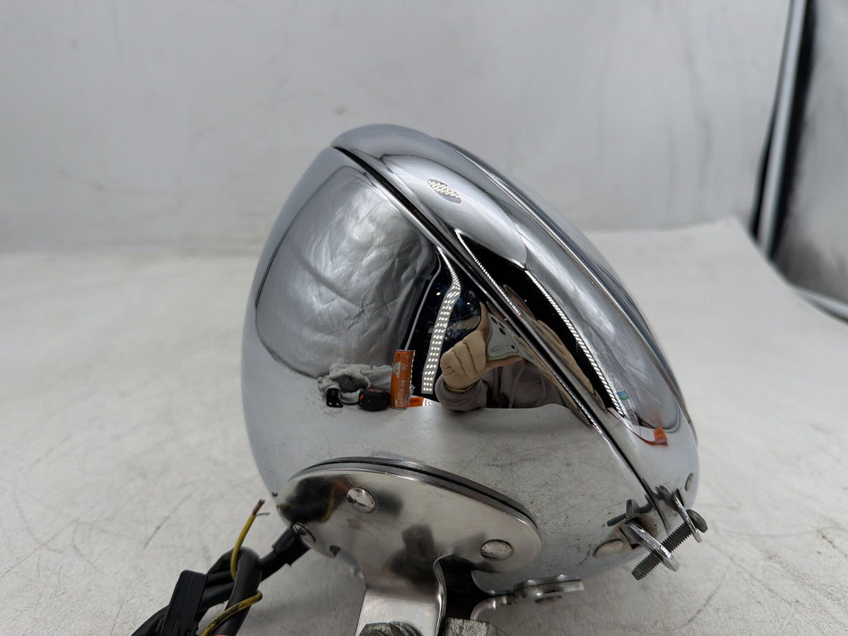 2004 Harley Heritage Softail Classic OEM Headlight Headlamp Head Lamp Light LED