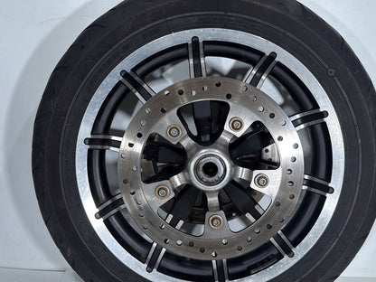 2015 Harley Touring FLHXS Street Glide OEM Front Wheel Rim Tire