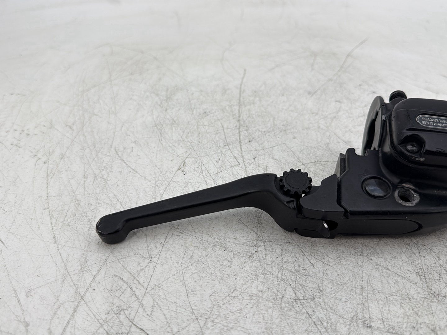 2012 Harley Road Glide Touring FLTRX Custom OEM Front Right Brake Lever Master Cylinder