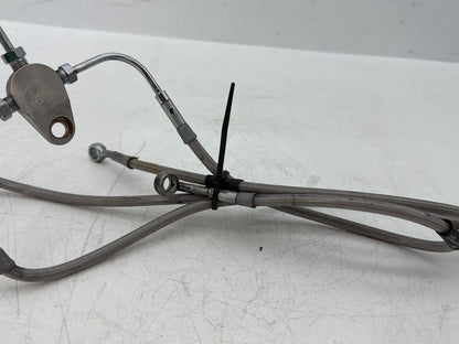 2005 Harley Touring FLHRCI Road King Classic OEM Front Brake Hose Line Pipe