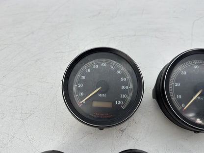 1999 - 2006 Harley-Davidson Touring Electra Glide Classic Air Oil Volt Fuel Tacho Speedo Gauges 60677-94A