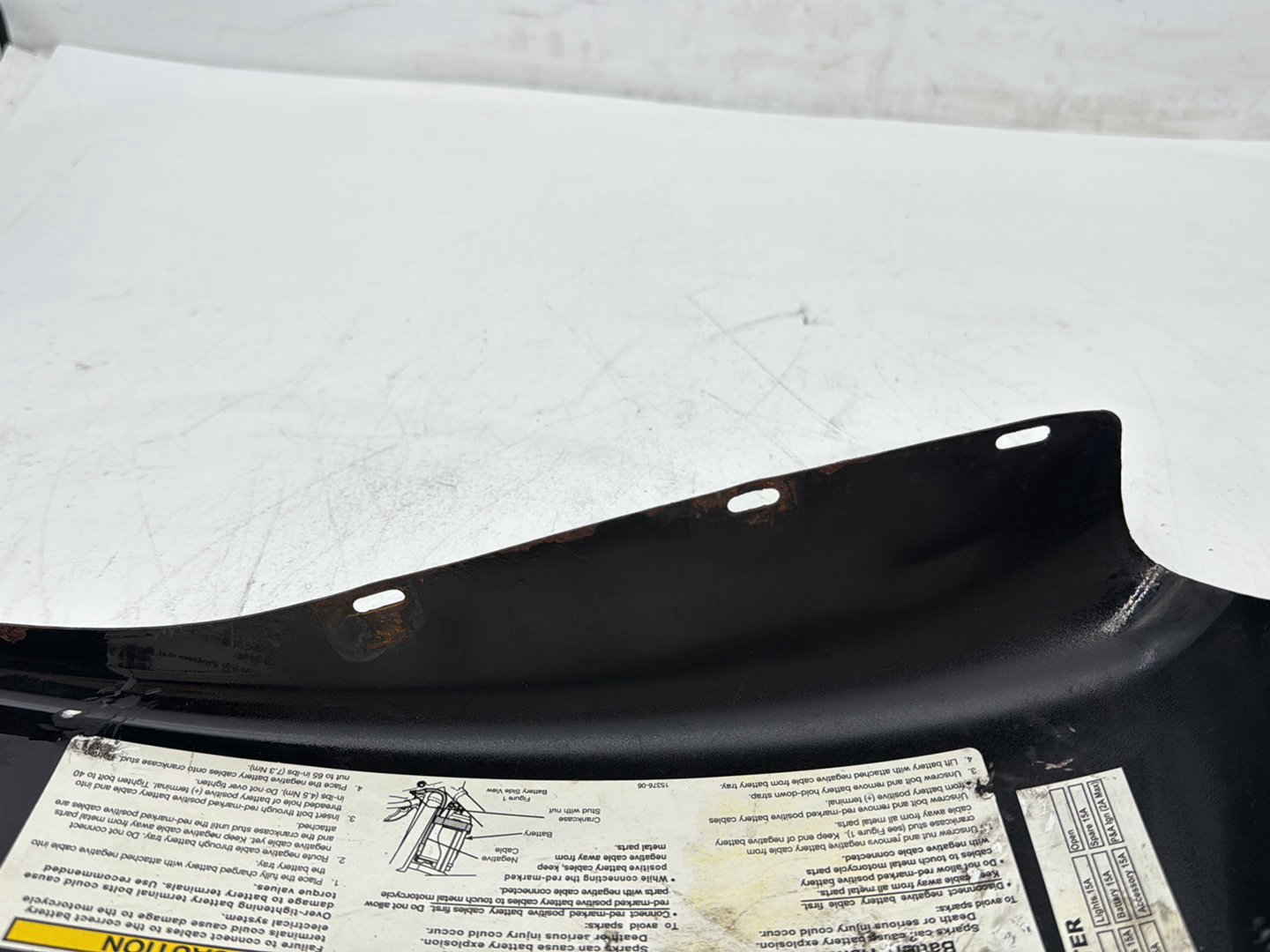 2009 Harley Sportster 883 Low XL883L OEM Left Fairing Side Oil Tank Cover