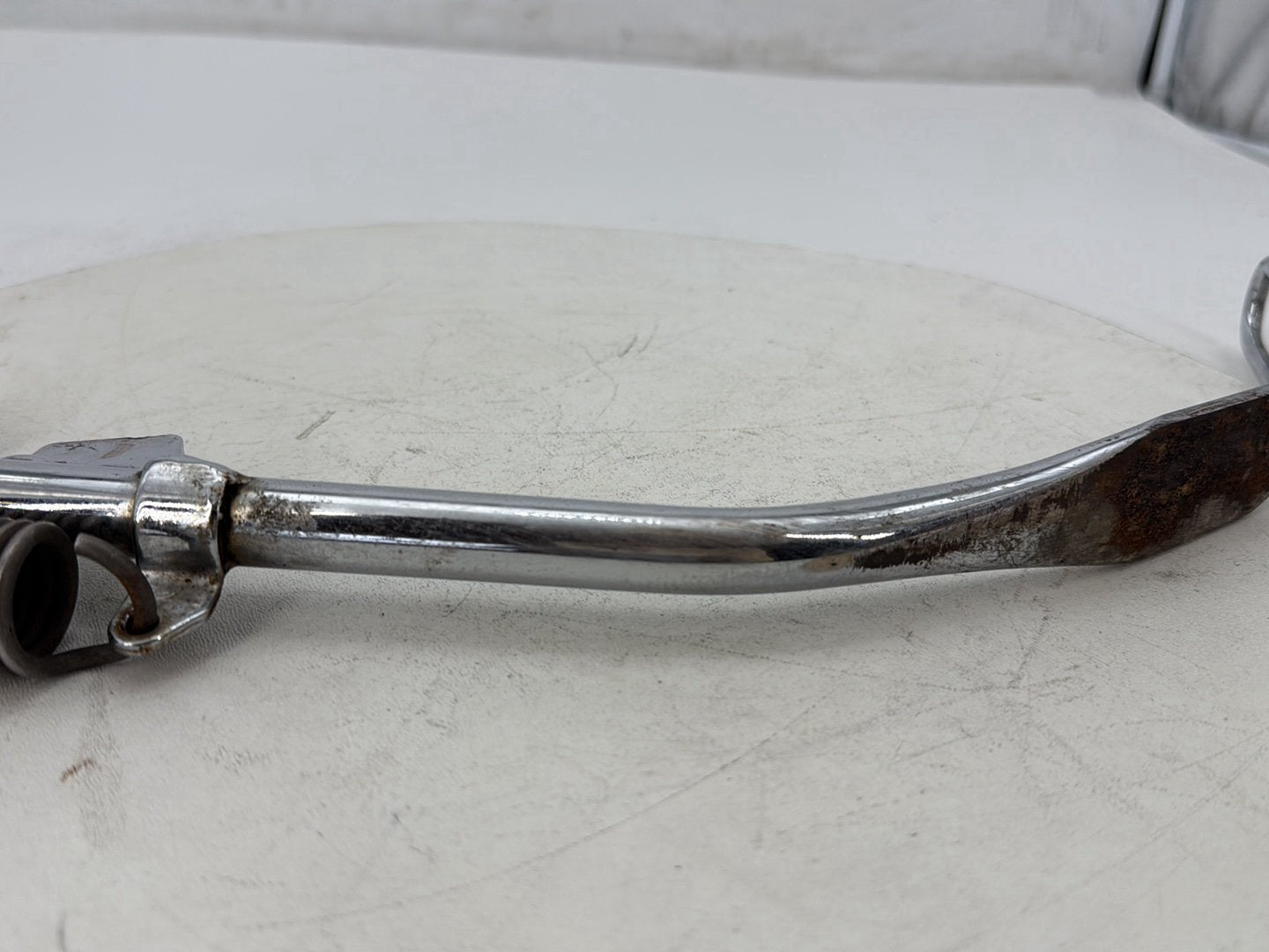 2012 Harley Dyna Fat Bob FXDF 103 OEM Left Side Jiffy Kick Stand & Spring