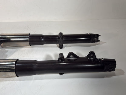 1986 - 1998 Harley-Davidson Softail Heritage Classic Front Triple Tree Set & LH RH Fork Legs Sliders 45915-86 , 56567-86B