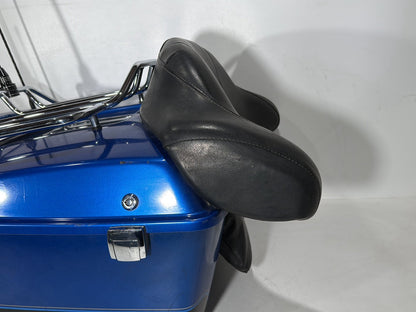 2008 Harley Touring FLHT Electra Glide OEM Pass Backrest Tour Pak Luggage NOKey