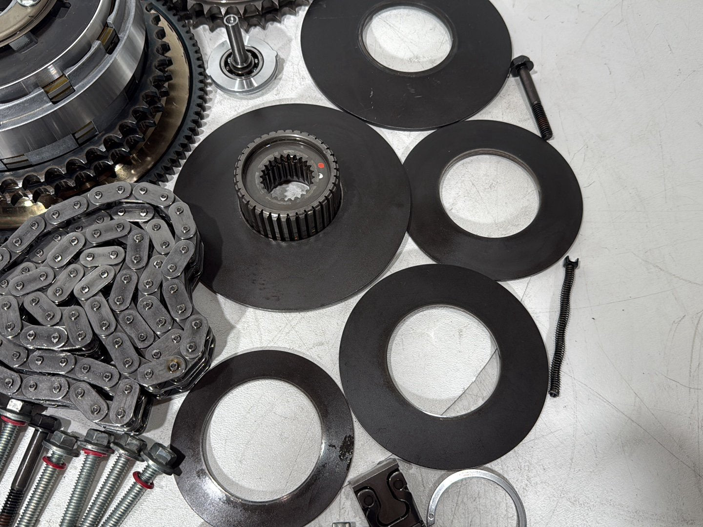 2008 - 2016 Harley-Davidson Touring Electra Glide Ultra Clutch Basket Chain Tensioner Kit