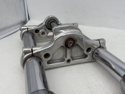 2007 - 2012 Harley-Davidson Dyna Super Glide Front Triple Tree Set & LH RH Fork Legs Sliders 45867-08