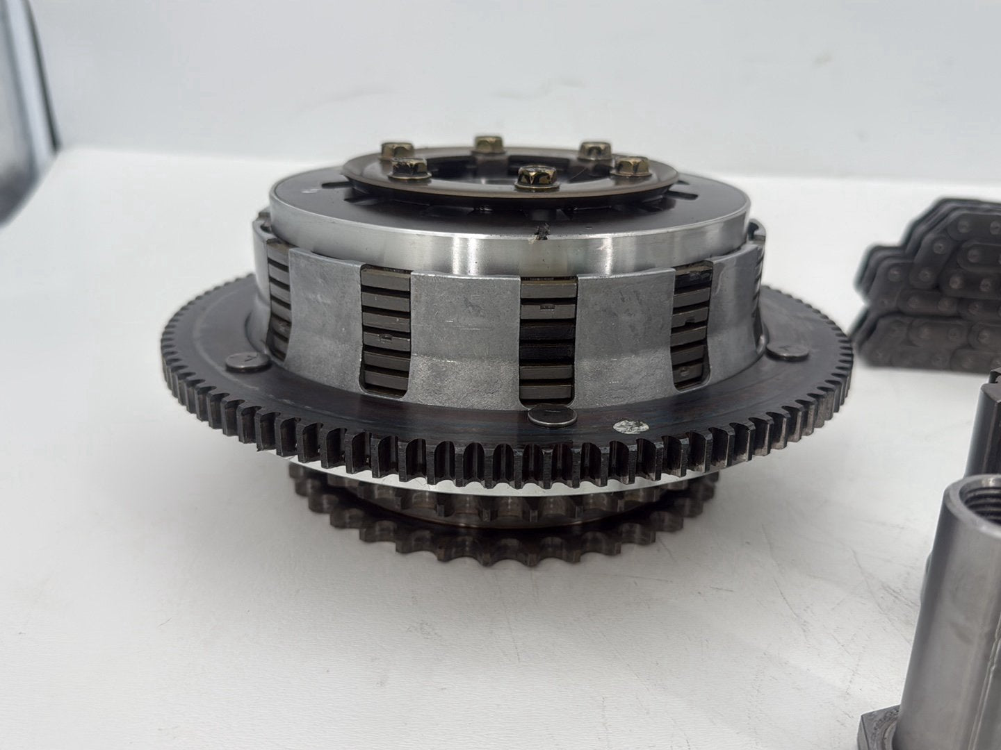2005 Harley Touring FLHRCI Road King Classic OEM Clutch Basket Chain Tensioner Kit