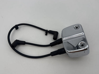 1999 - 2006 Harley-Davidson Dyna Low Rider Ignition Coil Spark Plugs Cable w/ Cap Trim Cover Panel
