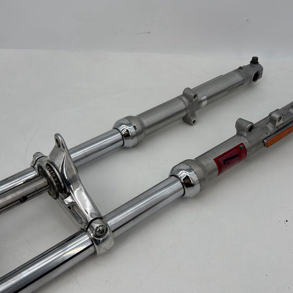 1991 - 2003 Harley-Davidson Sportster Base 1200 Front Triple Tree Set & LH RH Fork Legs Sliders  	45901-00