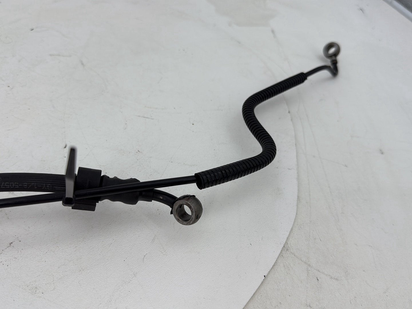 2005 Harley Road Glide Touring FLTRI OEM Rear Brake Hose Line Pipe