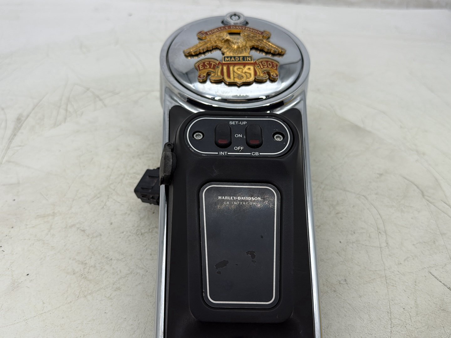 1998 Harley Touring FLHTCUI Electra Glide Ultra OEM Fuel Gas Tank Dash Console NOKey