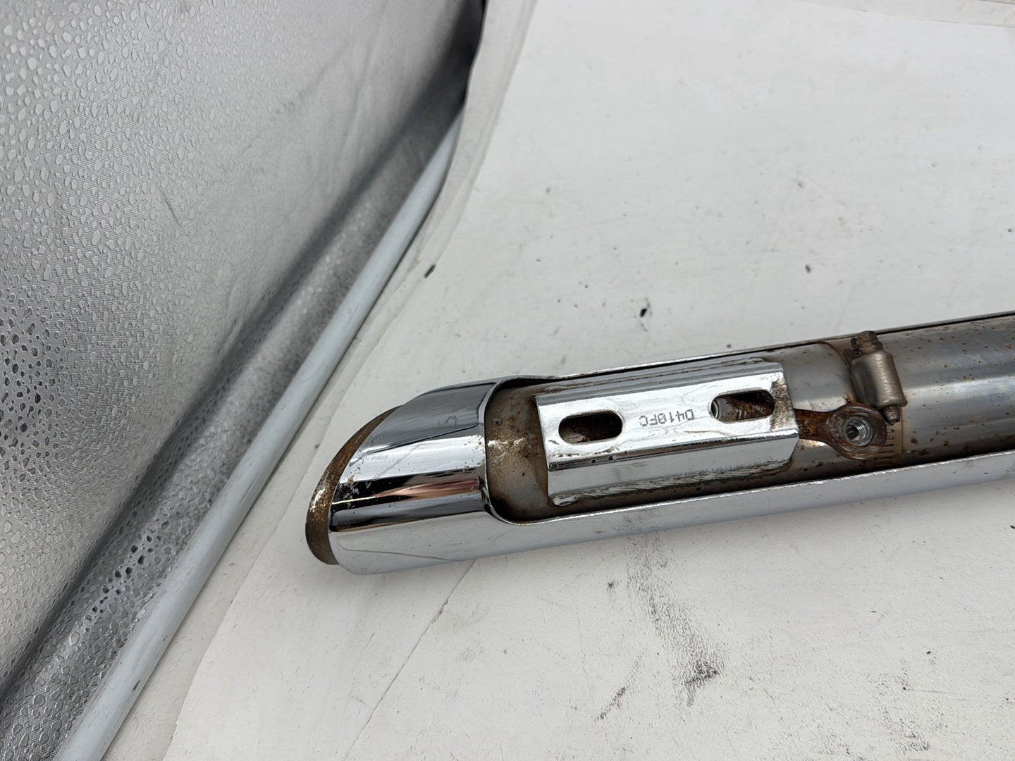 2006 Harley Dyna Super Glide Custom FXDCI OEM Exhaust Header Pipes Vance & Hines