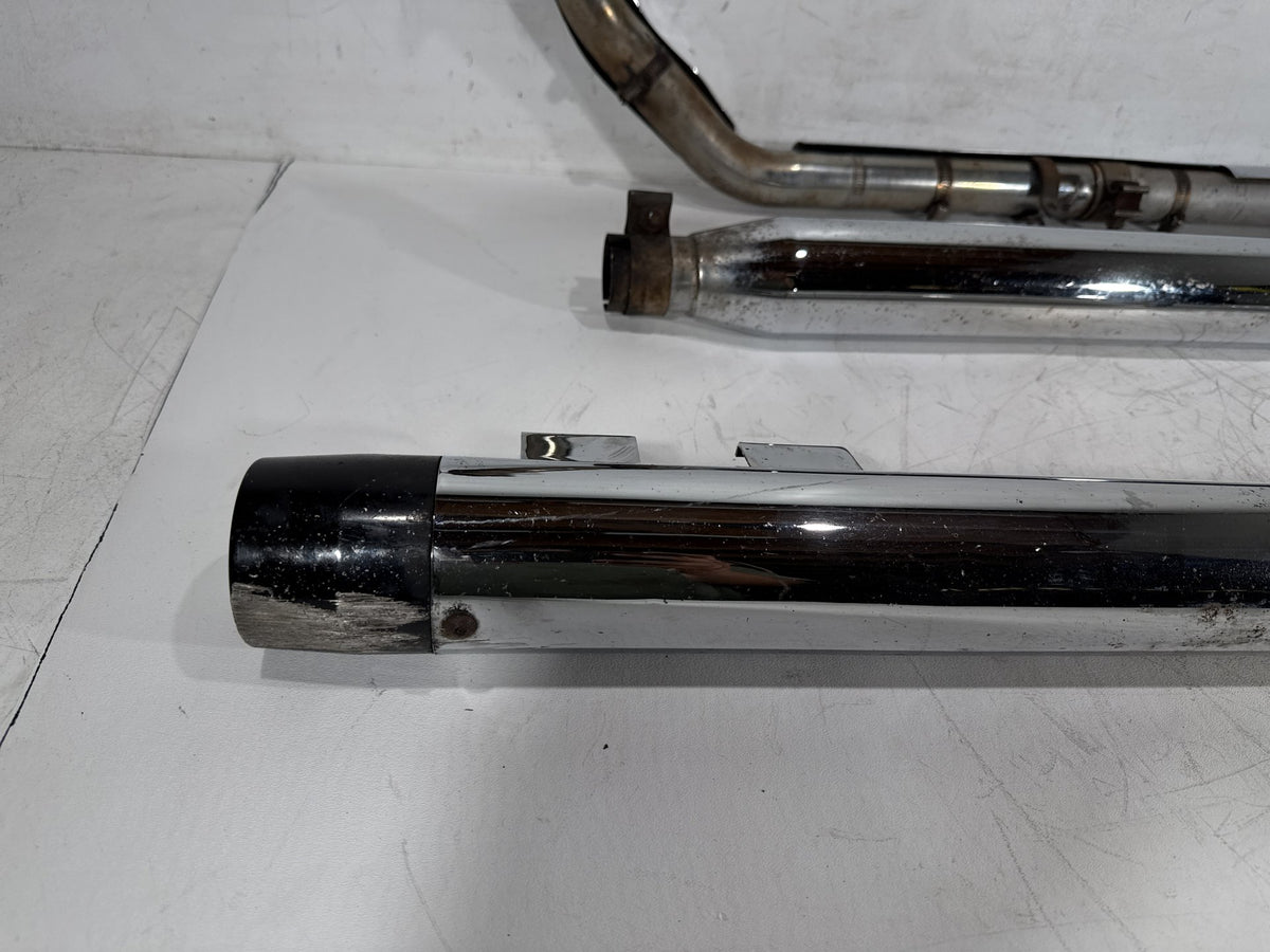 1997 Harley Electra Glide Touring FLHT OEM Exhaust Header Pipes Muffler