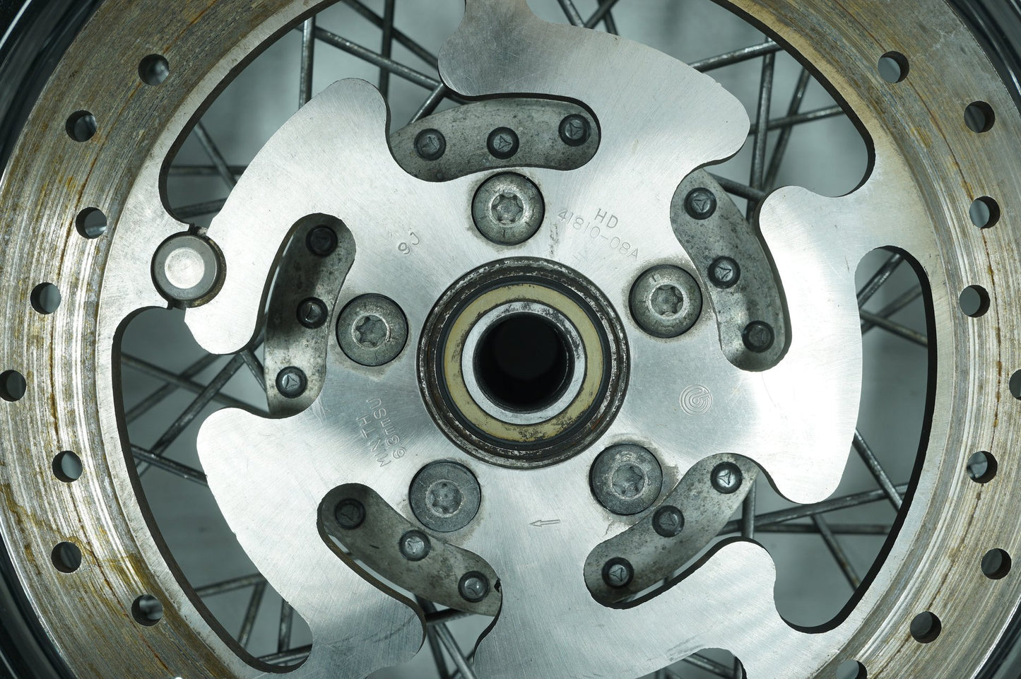 2007 - 2012 Harley-Davidson Touring Electra Glide Classic Rear Wheel Rim Tire Spoked 180/65B16 81H