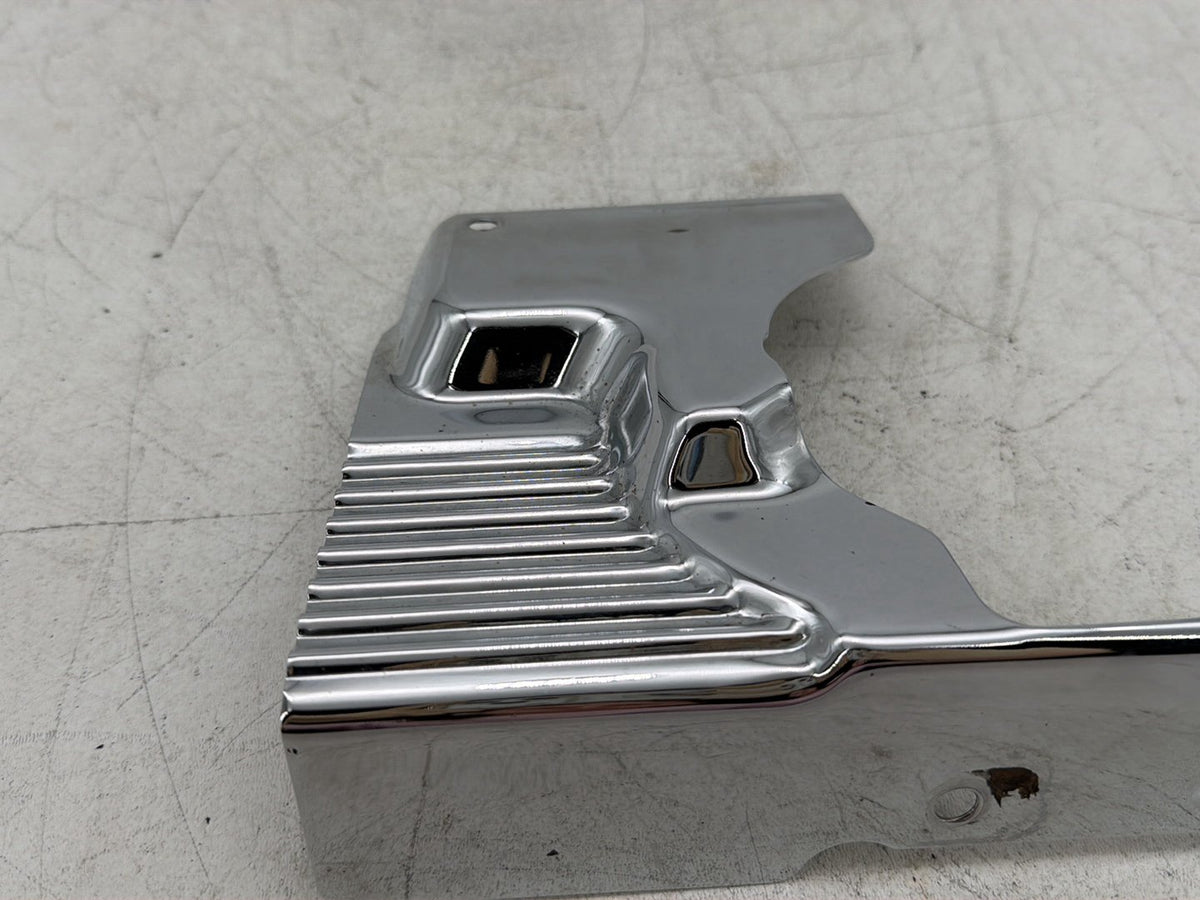 2005 Harley Road King Touring Police Ribbed Transmission Interface Cover Panel