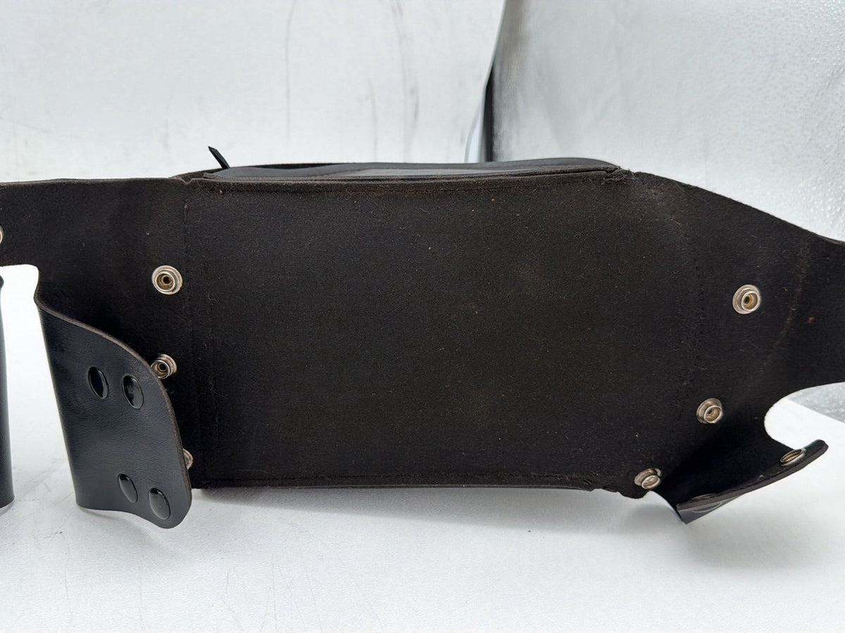 1997 Harley Road King Touring Rear Left Right Saddlebags Luggage Leather Old # 7