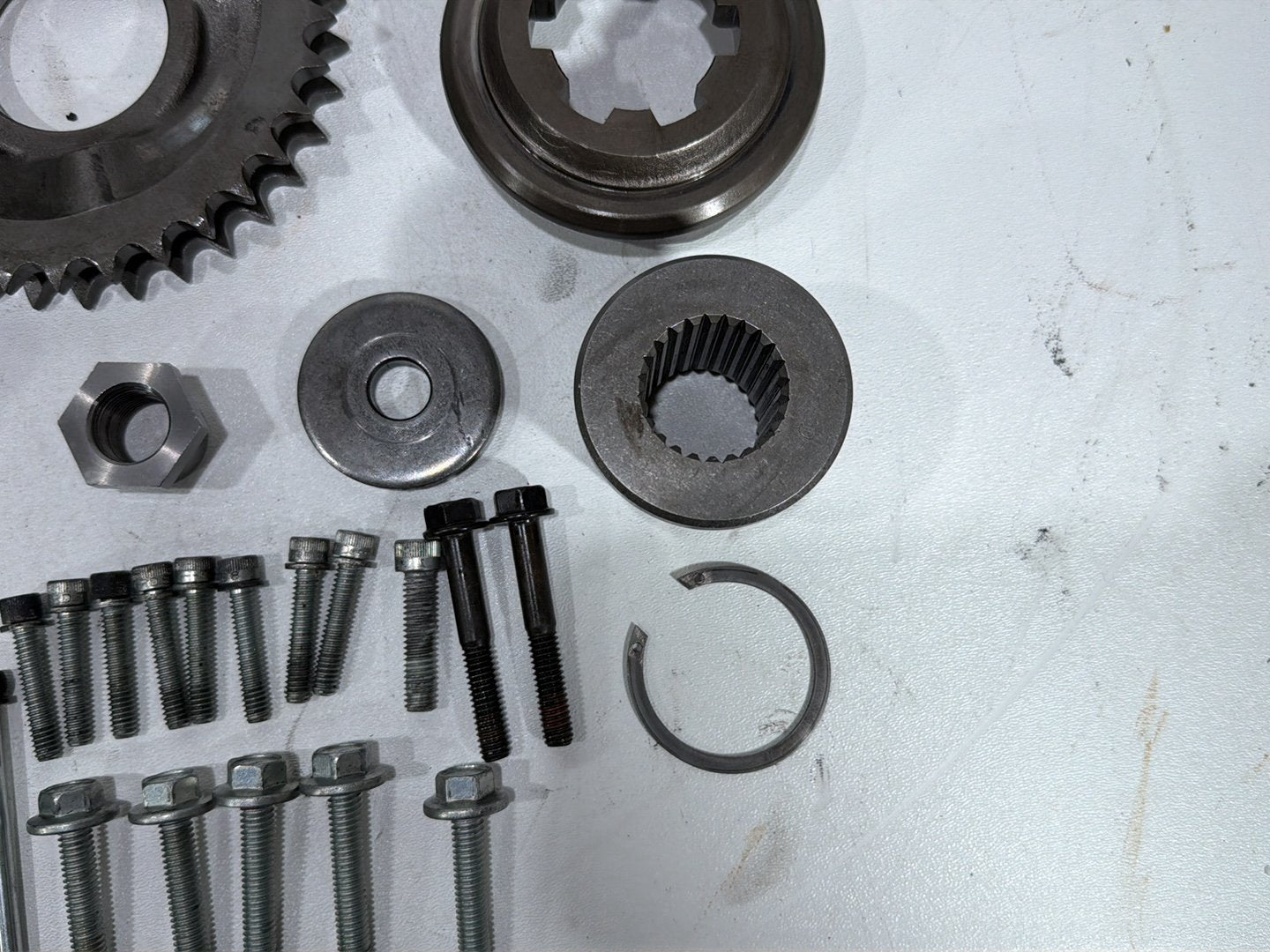 2011 Harley Heritage Softail Classic FLSTC OEM Clutch Basket Chain Tensioner Kit
