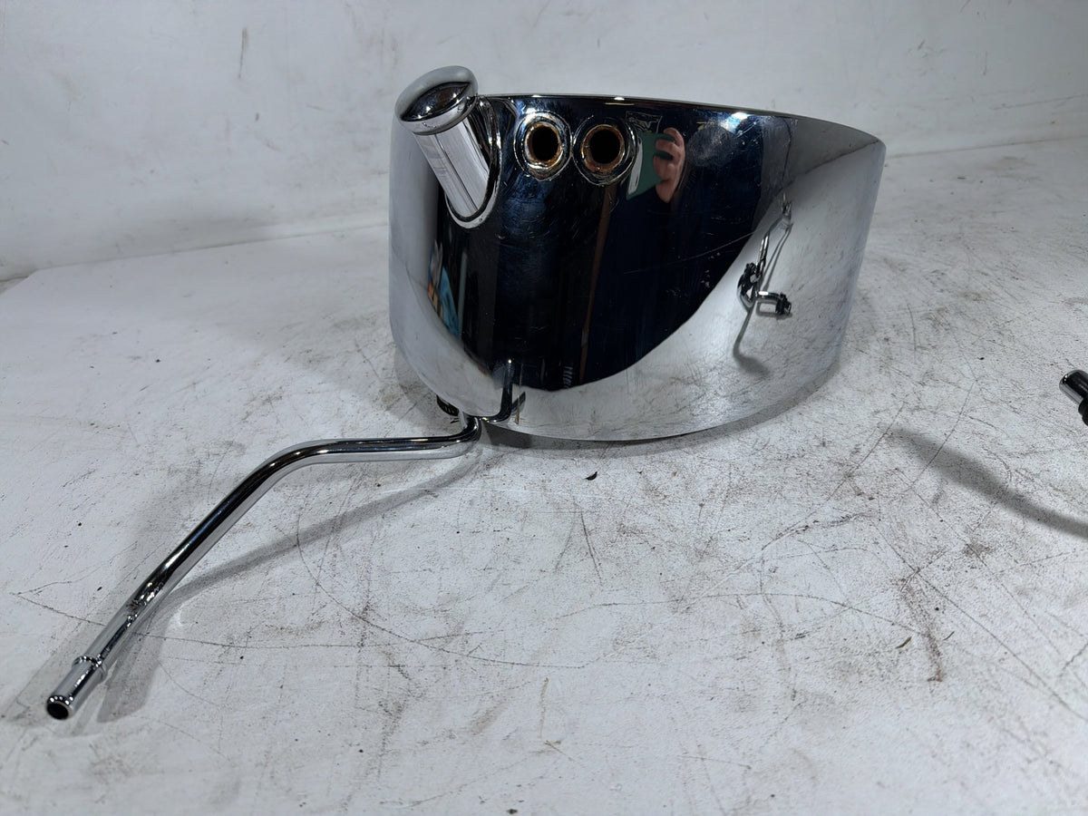 2001 Harley Fat Boy Softail FLSTFI OEM Oil Tank Reservoir Bottle Canister & Dipstick