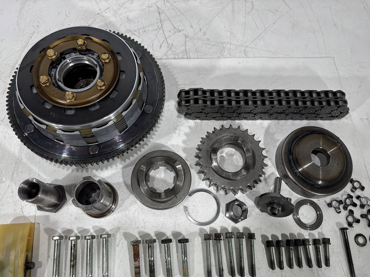 2002 Harley Heritage Softail Classic FLSTC OEM Clutch Basket Chain Tensioner Kit