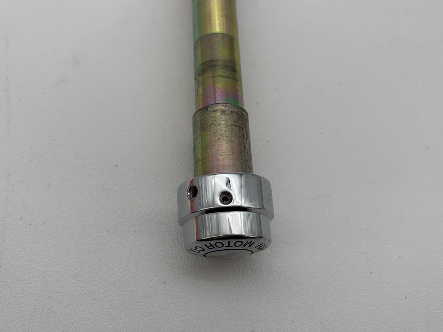 2008 Harley Softail Deluxe FLSTN OEM Front Wheel Axle Bolt Shaft