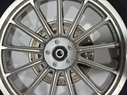 2002 Harley Dyna FXD Super Glide OEM Front & Rear Wheel Rim Tire