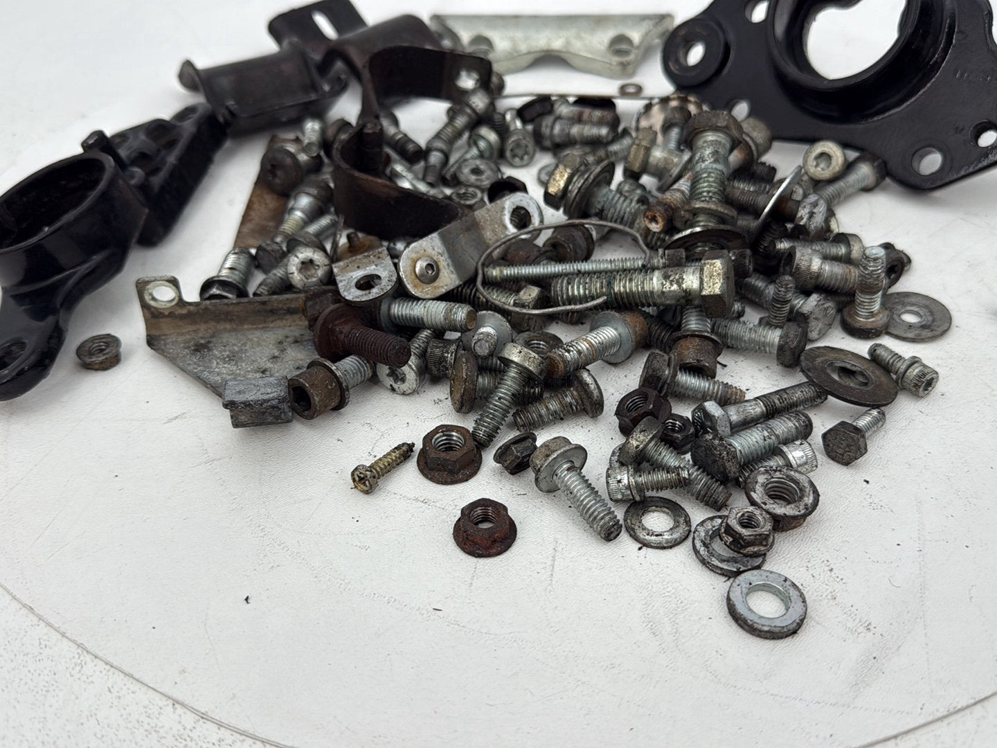 2007 - 2011 Harley-Davidson Touring Electra Glide Ultra Hardware Bolts Nuts & Brackets  	50588-09A