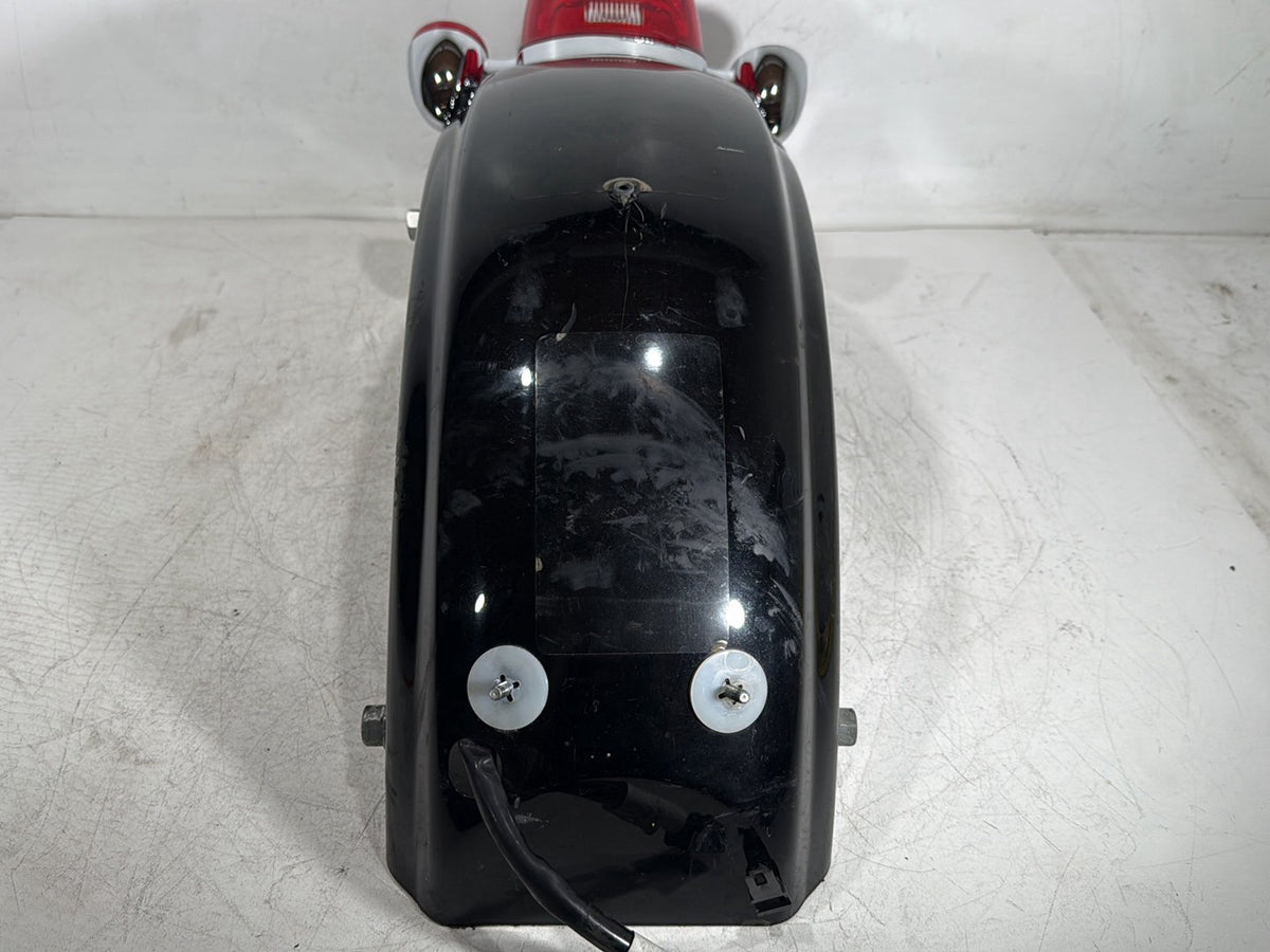 2013 Harley Electra Glide Touring CVO OEM Rear Wheel Fender & Turn Signals Bar