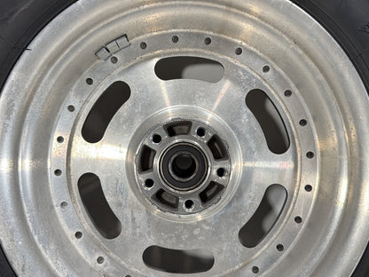 2010 Harley Dyna Fat Bob FXDF OEM Front & Rear Wheel Rim Tire 16"