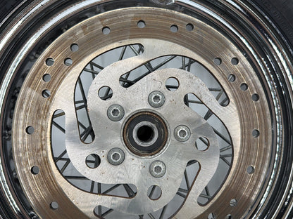 2000 Harley Softail FLSTC Heritage Classic OEM Rear Wheel Rim Tire Spoked