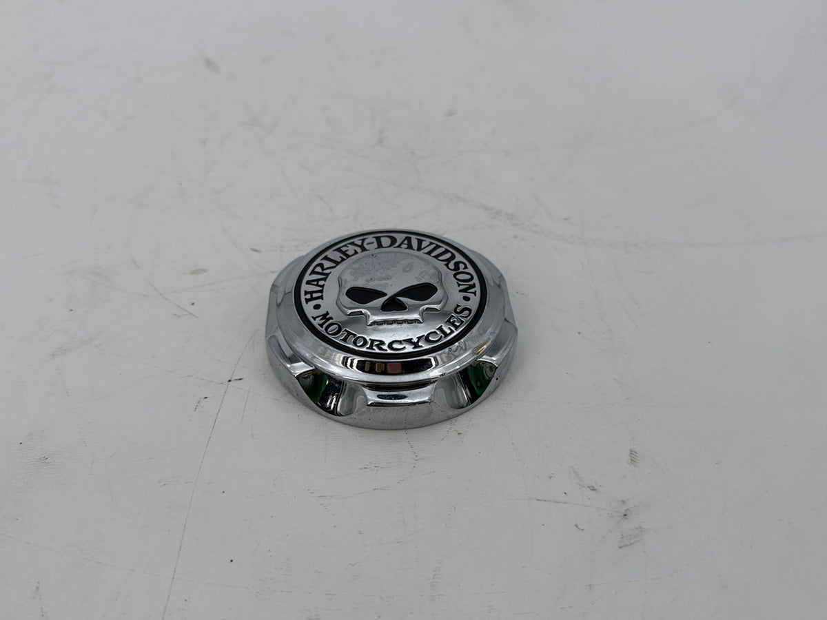 2009 Harley Sportster XL1200C 1200 Fuel Gas Tank Cap Bushing Hub Willie G SKULL