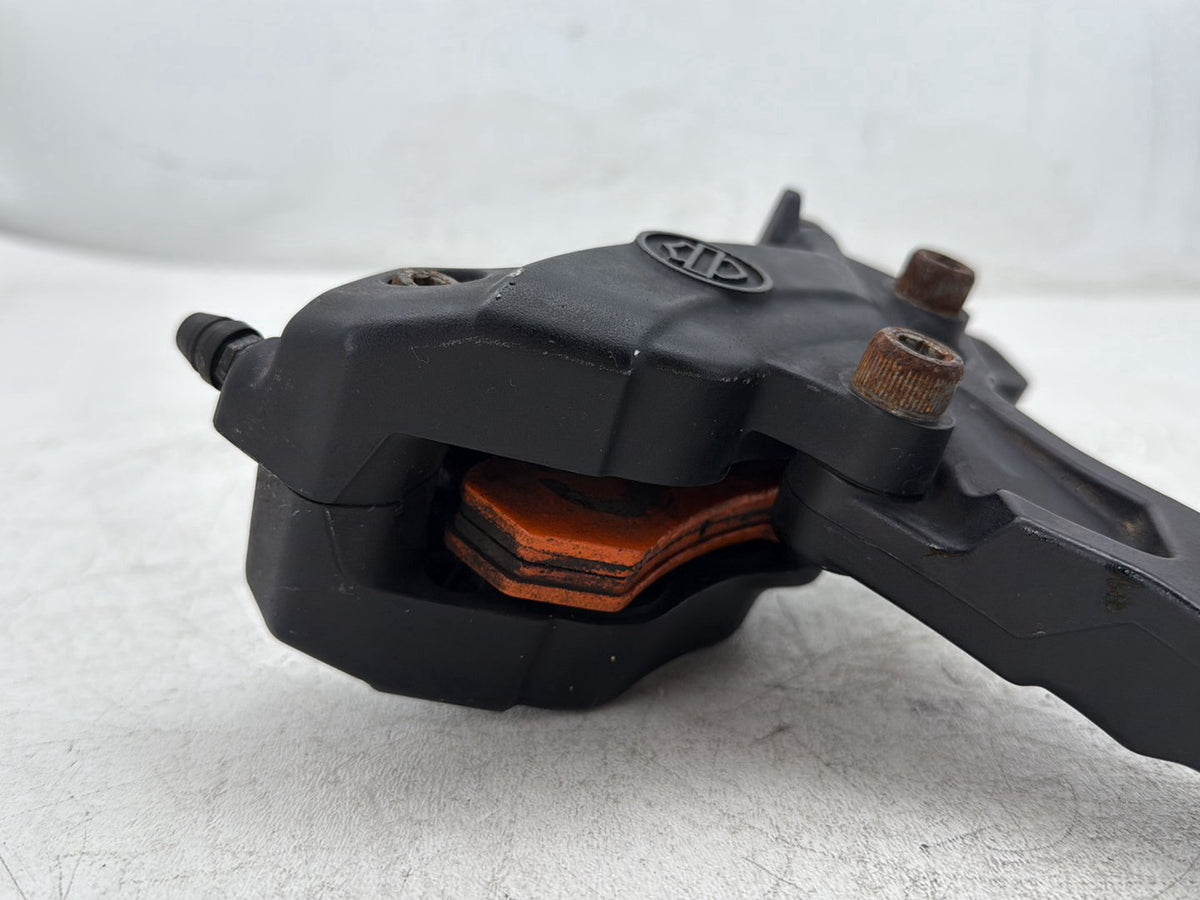 2009 Harley Road King Touring Police OEM Rear Back Brake Caliper w/ Bracket