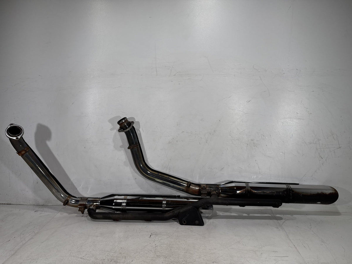 2001 Harley Heritage Softail Classic FLSTC OEM Exhaust Header Pipes Muffler